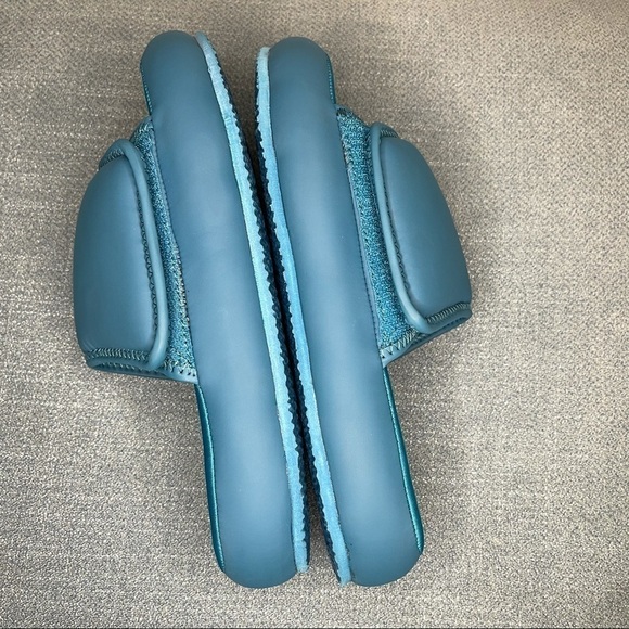 Yeezy Season 7 Neoprene Aqua Slipper Slides Size 38 - Picture 9 of 12